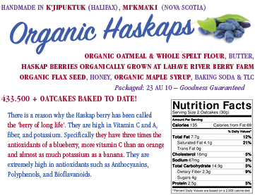 Organic Haskap